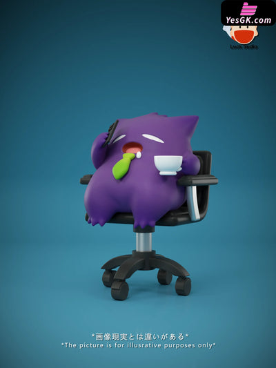 Pokémon Office Chair Gengar GK Statue - BBD Studio & Yun Xing Gong Fang Studio [Pre-Order] Pokémon