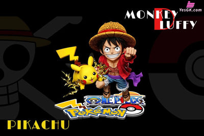 Pokémon & One Piece Luffy Series Pikachu & Luffy GK Statue - A+ Studio [Pre-Order] One Piece