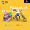 Pokémon Oranguru & Passimian Statue - Uu Studio [Pre-Order] Deposit / Different Color Version