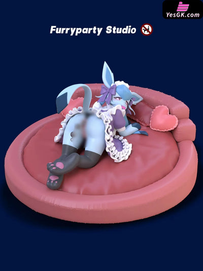 Pokémon Orgasm Maid Glaceon Resin Statue - Furryparty Studio [Pre-Order] Full Payment / Nsfw 18 +