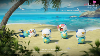 Pokemon Oshawott Statue - Zaowu Museum Studio [Pre-Order] Full Payment / Primary Color 1/20 Scale