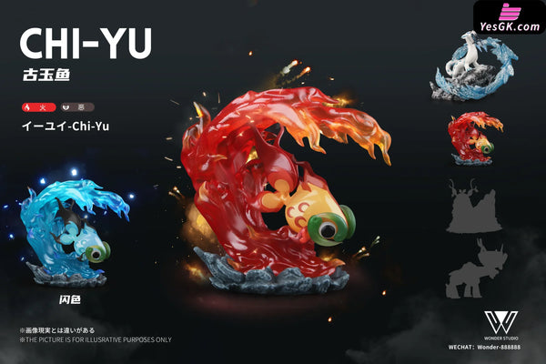 Pokemon Paldea Region Chi Yu 1/20 GK Statue - Wonder Studio [In-Stock] - Full Payment / Original Color - Pokemon