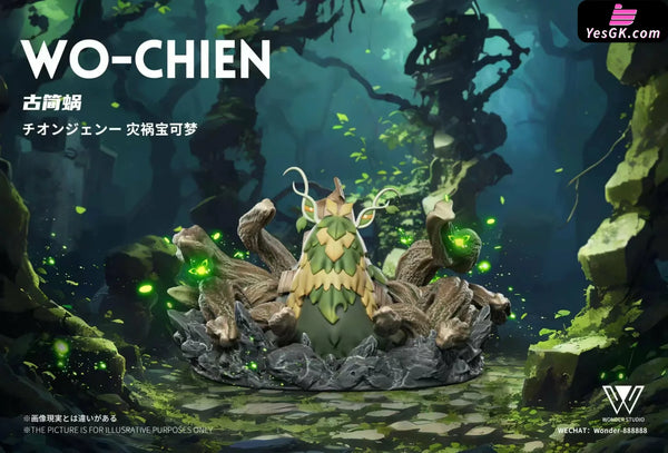 Pokemon Paldea Region Wo Chien 1/20 GK Statue - Wonder Studio [In-Stock] - Pokemon