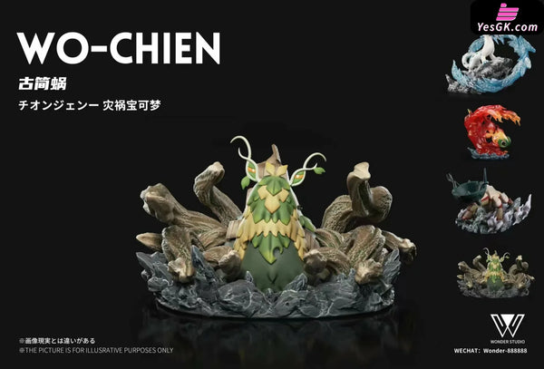 Pokemon Paldea Region Wo Chien 1/20 GK Statue - Wonder Studio [In-Stock] - Full Payment / Original Color - Pokemon