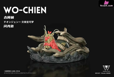 Pokemon Paldea Region Wo Chien 1/20 GK Statue - Wonder Studio [In-Stock] - Full Payment / Shiny Color - Pokemon