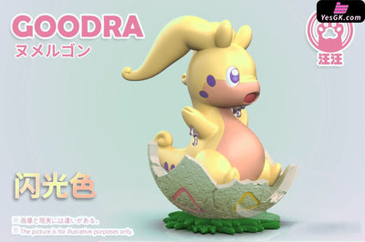 Pokemon Palm Treasure #5 Goodra GK Statue - Wang Wang Studio [In-Stock] Full Payment / Shiny Color Pokémon