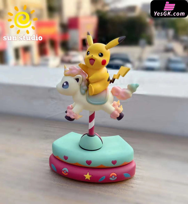 Pokémon Park Series Carousel #1 Pikachu Statue - Sun Studio [Pre-Order]