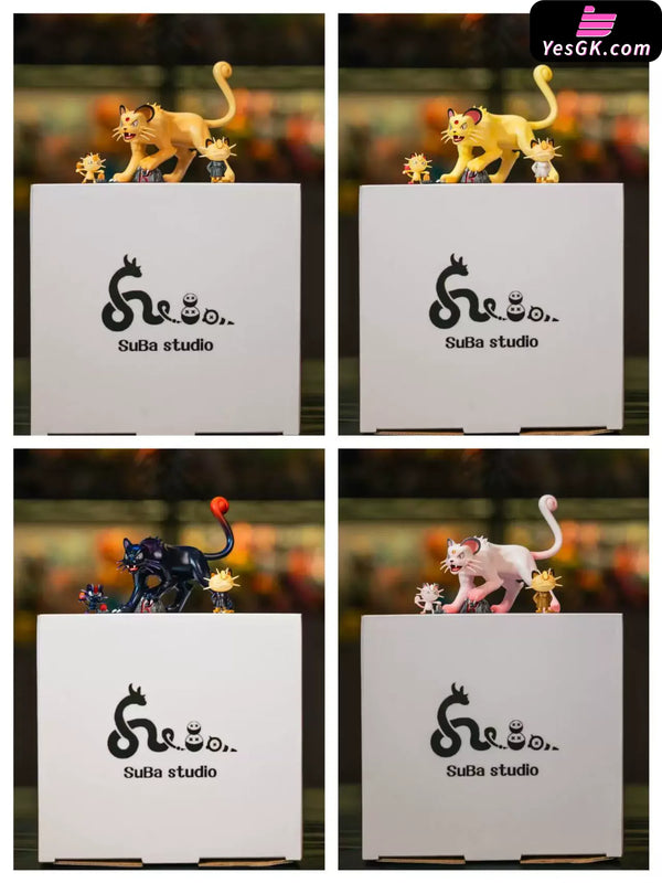 Pokémon Persian Evolution Group 1/20 GK Statue - SuBa Studio [In-Stock] - Full Payment / Original Color - Pokemon