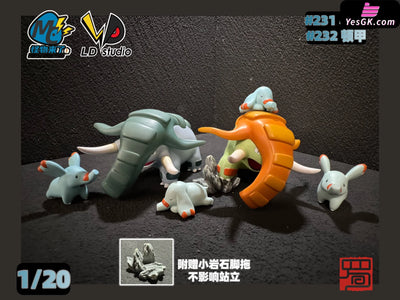 Pokemon Phanpy & Donphan 1/20 GK Statue - LD Studio & MC Studio [In-Stock] - Pokemon