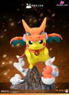 Pokémon Pikachu Cos Charizard Statue - Dream Elf Studio [Pre-Order] Deposit / A Version