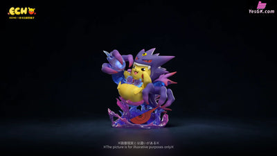 Pokémon Pikachu cos Gengar GK Statue - ECHO Studio [Pre-Order] Deposit / Primary color Pokémon