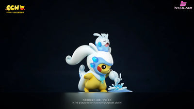 Pokémon Pikachu cos Goodra GK Statue - ECHO Studio [Pre-Order] Deposit / Snow color Pokémon