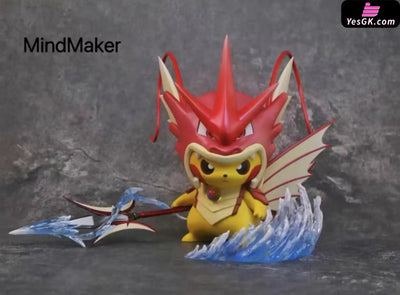 Pokémon Pikachu cos Gyarados Statue - MindMaker Studio [In-Stock] Full Payment / red Pokémon
