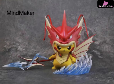 Pokémon Pikachu cos Gyarados Statue - MindMaker Studio [In-Stock] Full Payment / red Pokémon