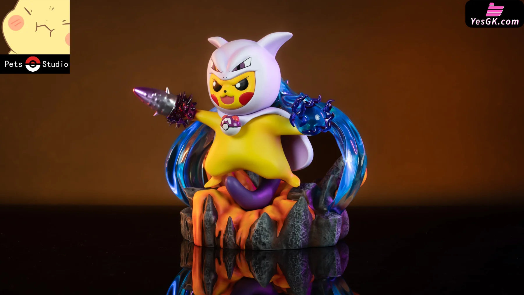 Pokémon Pikachu Cos Mewtwo Statue - Pets Studio [Pre-Order]