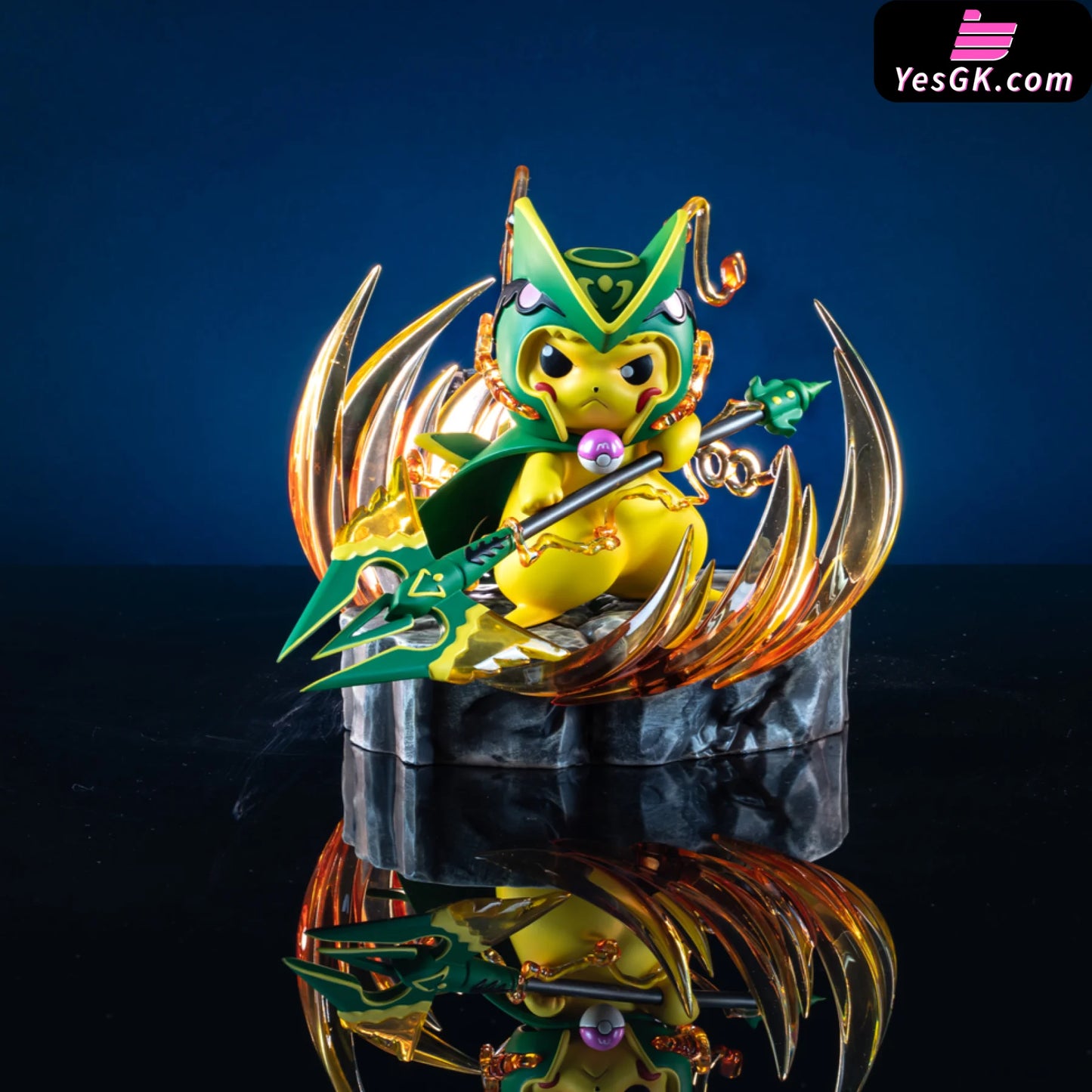 US$ 102.50 - 【In Stock】NEWBRA Studio Pokemon Thanos Pikachu Resin Statue 
