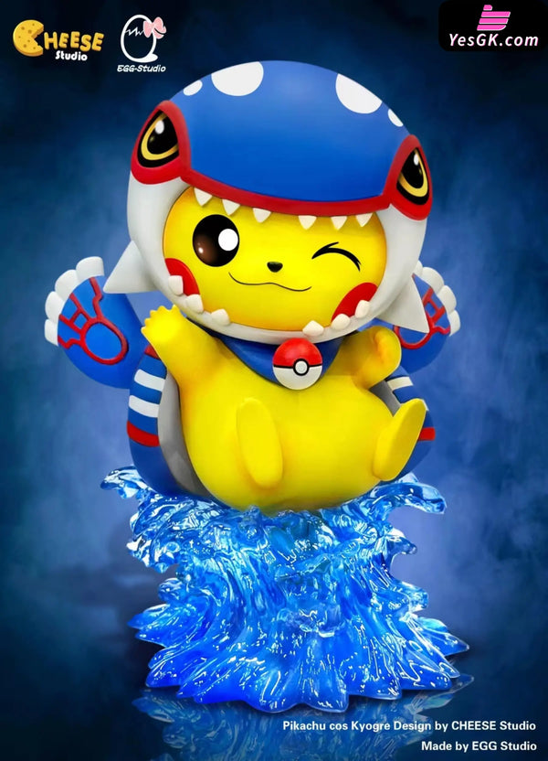 Pokémon Pikachu Cos Super-Ancient Resin Statue - Cheese Studio & Egg [Pre-Order] Deposit / Kyogre