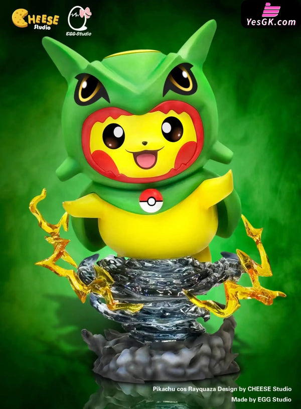 Pokémon Pikachu Cos Super-Ancient Resin Statue - Cheese Studio & Egg [Pre-Order] Deposit / Rayquaza
