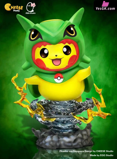 Pokémon Pikachu Cos Super-Ancient Resin Statue - Cheese Studio & Egg [Pre-Order] Deposit / Rayquaza