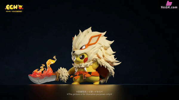 Pokémon Pikachu Cosplay Arcanine GK Statue - ECHO Studio [Pre-Order] Pokémon