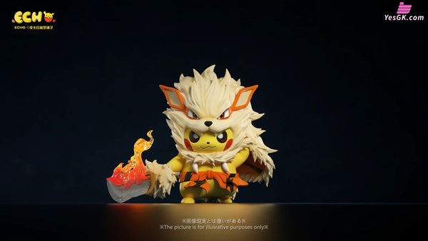 Pokémon Pikachu Cosplay Arcanine GK Statue - ECHO Studio [Pre-Order] Pokémon