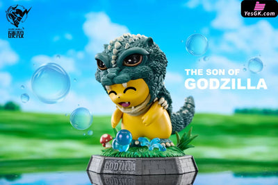 Pokemon Pikachu cosplay Big Monster Series Mini God-zilla’s Son GK Statue - Hard Shell Studio [Pre-Order] Pokémon
