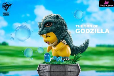 Pokemon Pikachu cosplay Big Monster Series Mini God-zilla’s Son GK Statue - Hard Shell Studio [Pre-Order] Pokémon