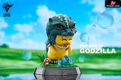 Pokemon Pikachu cosplay Big Monster Series Mini God-zilla’s Son GK Statue - Hard Shell Studio [Pre-Order] Pokémon