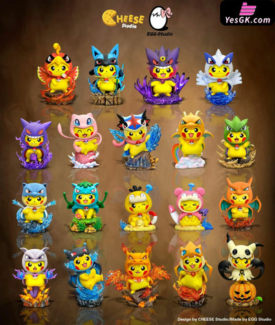 Pokemon Pikachu Cosplay Gengar GK Statue - EGG Studio & CHEESE Studio [In-Stock] Pokémon