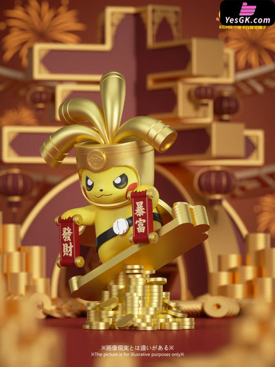Pokemon Pikachu Cosplay Gholdengo GK Statue - ECHO Studio [In-Stock] - Full Payment - Pokemon