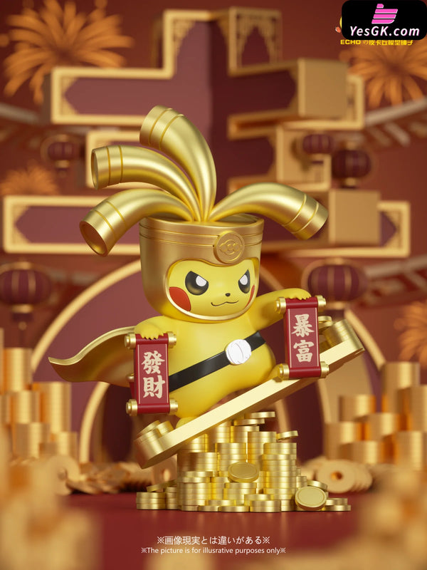 Pokemon Pikachu Cosplay Gholdengo GK Statue - ECHO Studio [In-Stock] - Full Payment - Pokemon