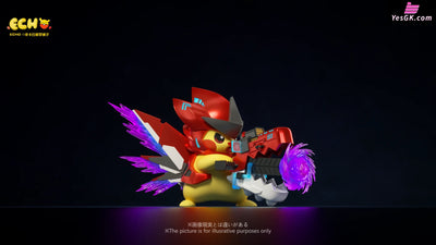 Pokémon Pikachu Cosplay MEGA Scizor GK Statue - Echo Studio [Pre-Order Closed] Deposit / Original Metallic Color Pokémon