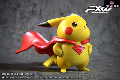 Pokémon Pikachu Cosplay Superman Statue - Fxw Studio [Pre-Order] Deposit