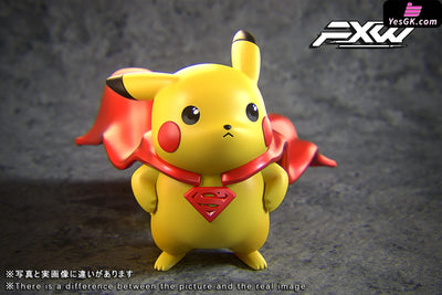 Pokémon Pikachu Cosplay Superman Statue - Fxw Studio [Pre-Order] Full Payment