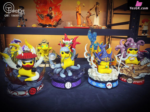 Pokémon & Huo Ying Pikachu Cos Tail Beast Statue - Third Eye Studio [In Stock]
