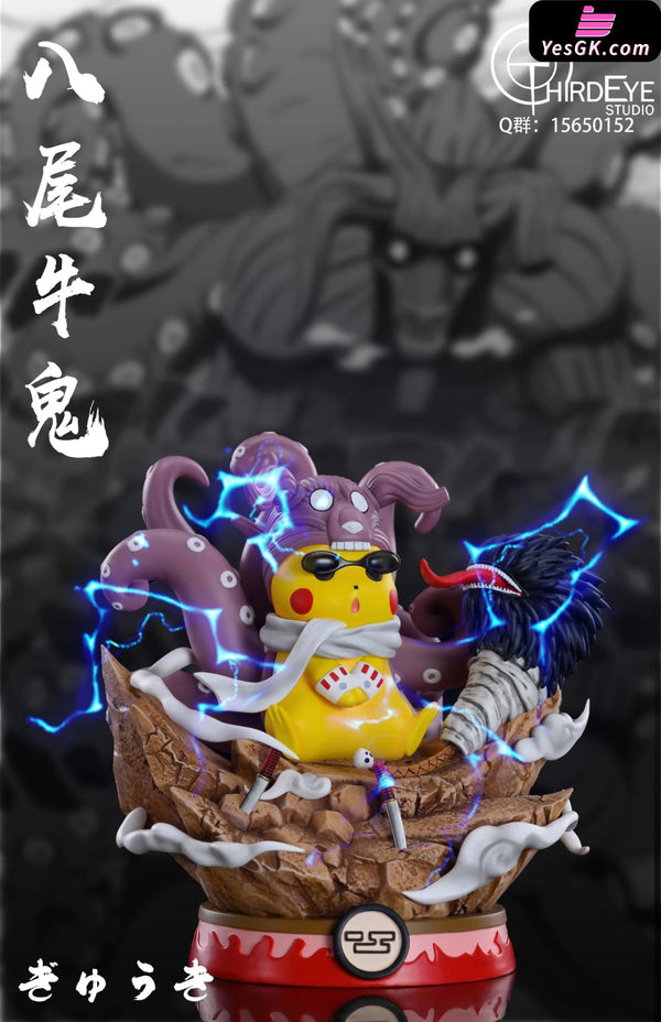 Pokémon & Huo Ying Pikachu Cos Tail Beast Statue - Third Eye Studio [In Stock]