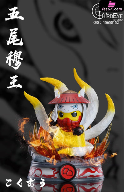 Pokémon & Huo Ying Pikachu Cos Tail Beast Statue - Third Eye Studio [In Stock]