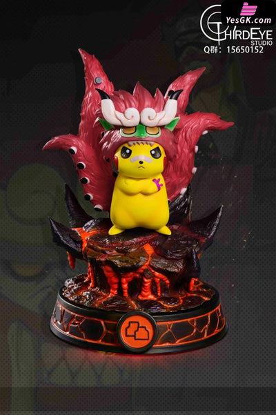 Pokémon & Huo Ying Pikachu Cos Tail Beast Statue - Third Eye Studio [In Stock]