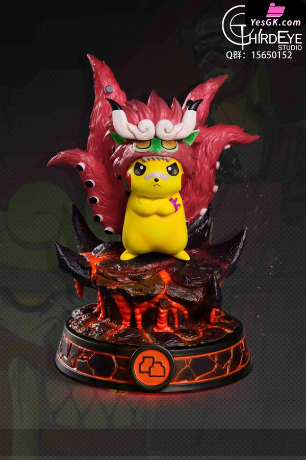 Pokémon & Huo Ying Pikachu Cos Tail Beast Statue - Third Eye Studio [In Stock]