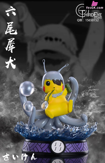 Pokémon & Huo Ying Pikachu Cos Tail Beast Statue - Third Eye Studio [In Stock]