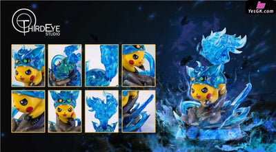 Pokémon & Huo Ying Pikachu Cos Tail Beast Statue - Third Eye Studio [In Stock]