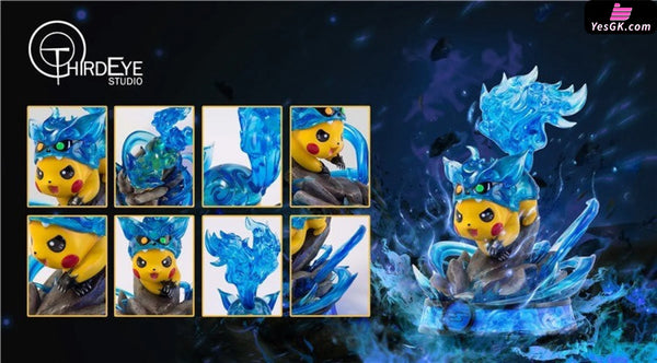 Pokémon & Huo Ying Pikachu Cos Tail Beast Statue - Third Eye Studio [In Stock]