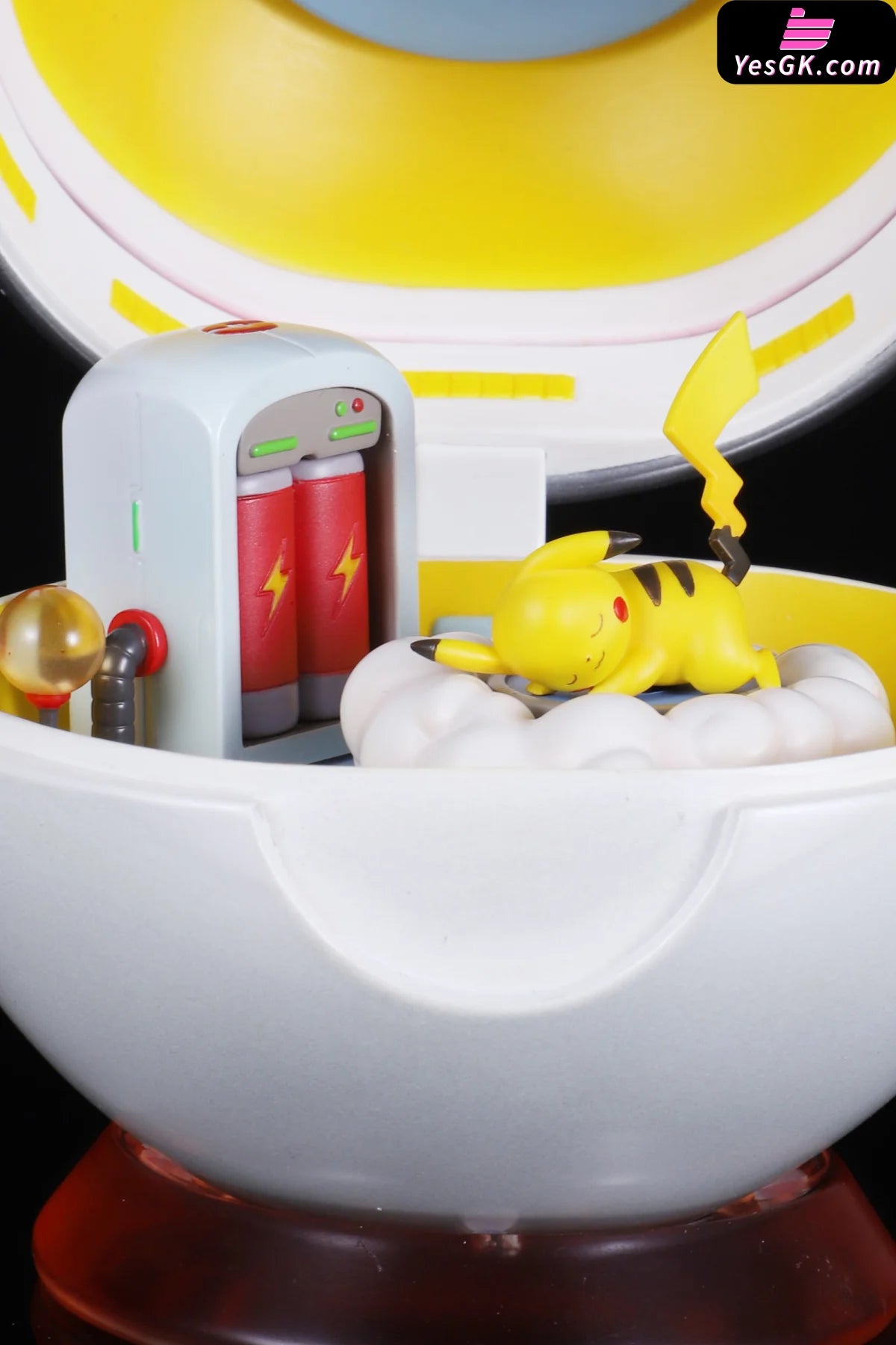 Pokémon Pikachu Poké Ball With Double Pose Statue - Mo Shi Jie Studio [Pre-Order]