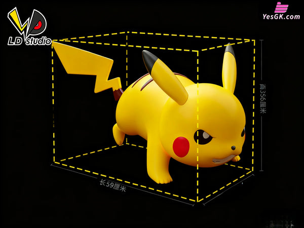 Pokémon Pikachu Ready for Battle 1/1，1/10 GK Statue - LD Studio [Pre-Order] - Pokemon