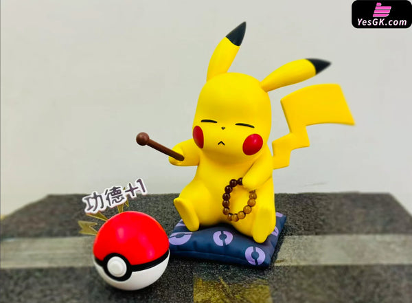 Pokémon Pikachu Tapping the Mokugyo GK Statue - SAKURA Studio [In-Stock] Pokémon