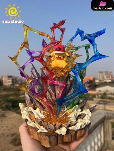 Pokemon Pikachu Thunderbolt GK Statue - Sun studio [In-Stock] - Full Payment - Pokemon