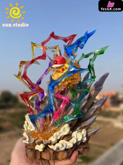 Pokemon Pikachu Thunderbolt GK Statue - Sun studio [In-Stock] - Full Payment - Pokemon