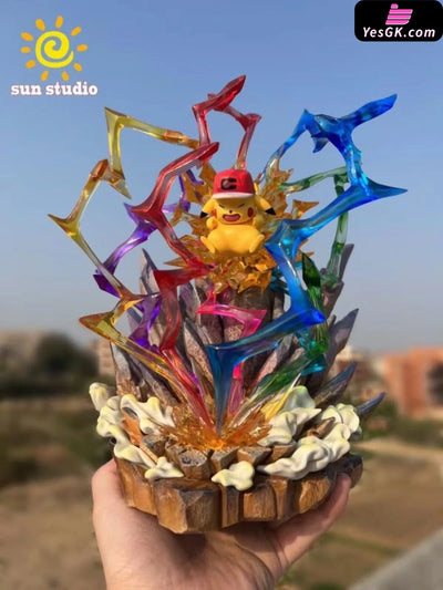 Pokemon Pikachu Thunderbolt GK Statue - Sun studio [In-Stock] - Full Payment - Pokemon