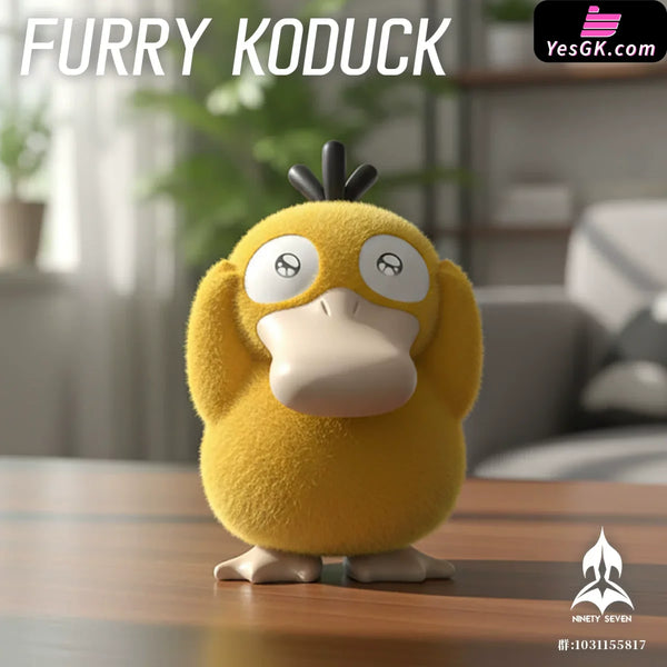 Pokémon Platinum Silicone Flocked Psyduck GK Statue - NINETY SEVEN Studio [Pre-Order] - Pokemon