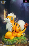 Pokémon Play Series 006 Charmander & Growlithe Resin Statue - Wasp Studio [Pre-Order]